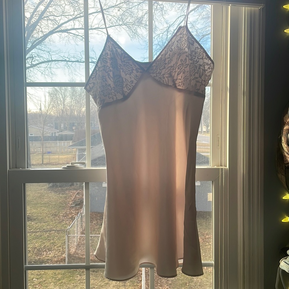 Pink Slip Dress (XL)